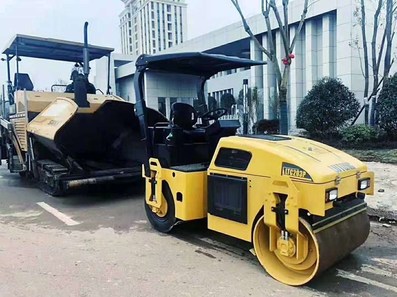 3噸全液壓雙鋼輪振動壓路機